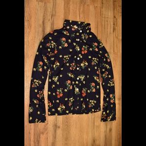 Vintage | Floral Button Down Blouse